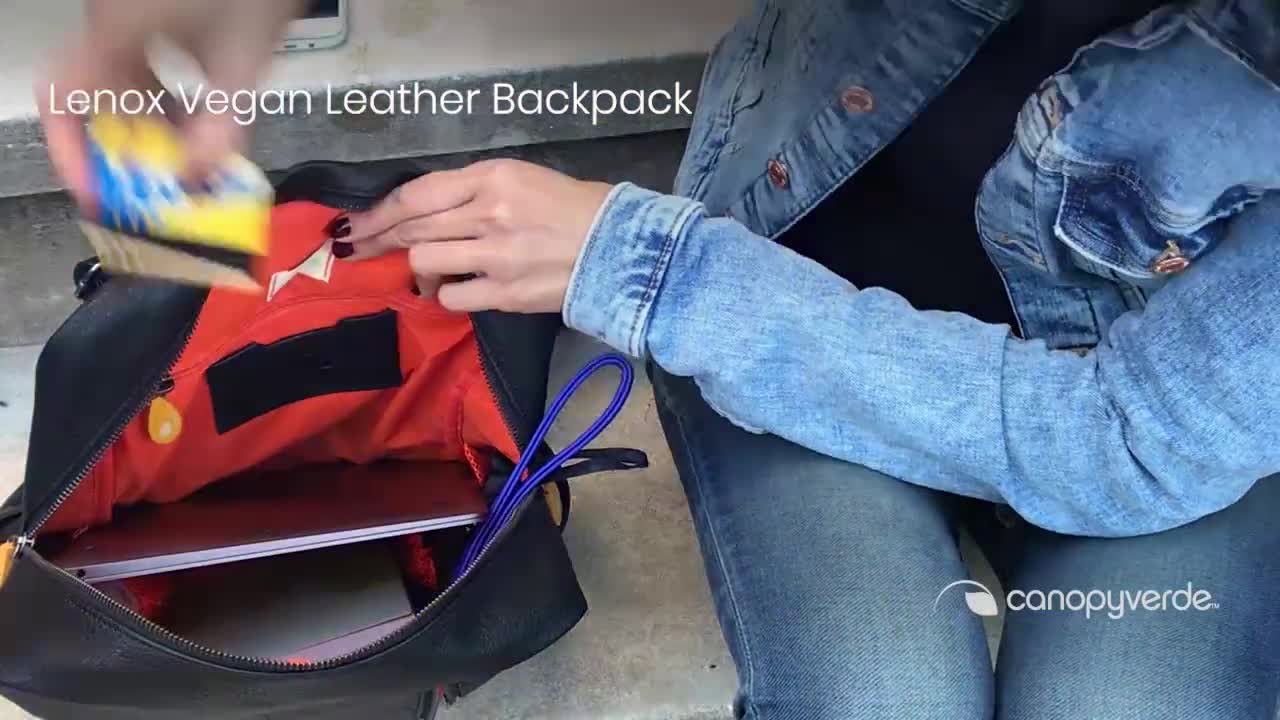 Lenox Vegan Backpack (3 Colors)