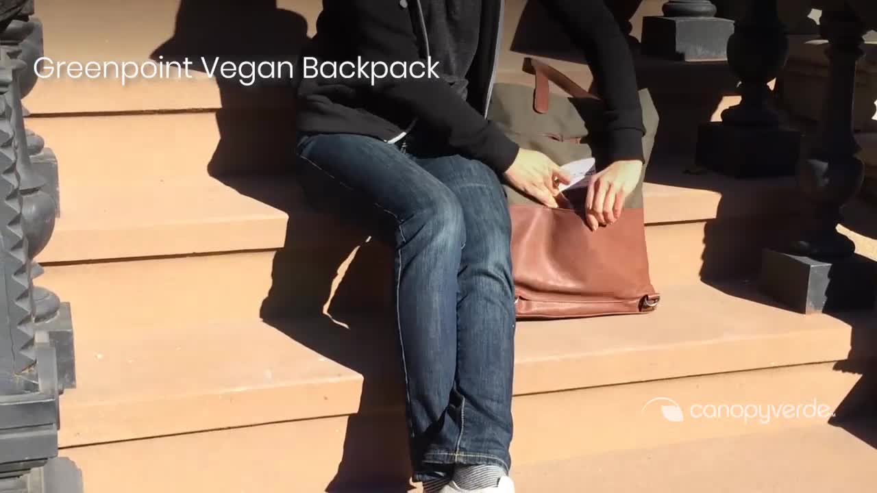 Greenpoint Vegan Backpack Purse